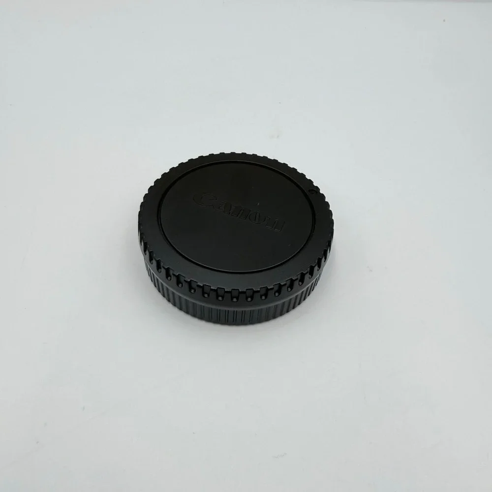 Canon & Sigma Rear Lens Caps for Canon EF AF Mount Lenses Black 2 Piece Set